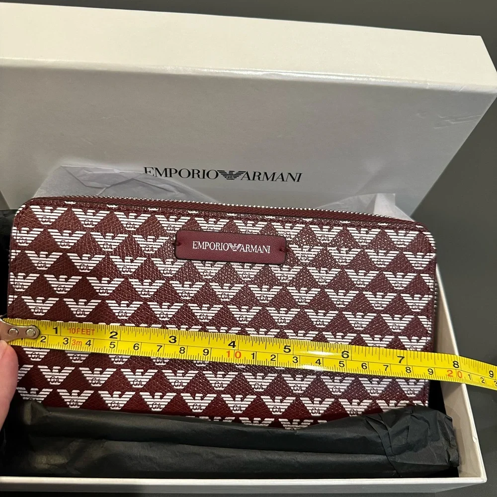 Emporio Armani All-over Eagle Wallet